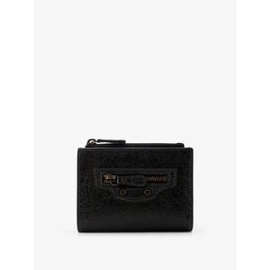 Balenciaga Women Le City Bifold Leather Wallet